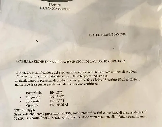 Timpe Bianche 4* Кастеллуццо